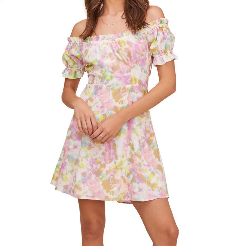 ASTR the Label Off the Shoulder Minidress